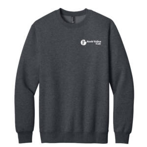 RV Kids Port Co Unisex Foundation Fleece 10.7oz Crewneck Sweatshirt – DarkHeatherGrey