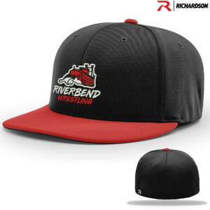 Riverbend Wrestling Richardson ProModel Pulse FlexFit Cap Combo -Black/Red