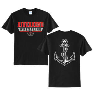 Riverbend Wrestling Unisex Short Sleeve Tee-Black