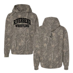 Riverbend Wrestling Unisex Boulevard Heavyweight Hooded Sweatshirt-Deadwood Tree Camo