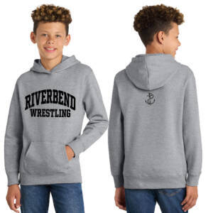 Riverbend Wrestling Youth Fan Favorite Fleece Hoodie- Athletic Heather