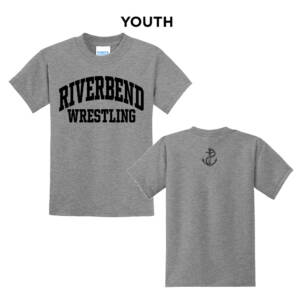 Riverbend Wrestling Youth Short Sleeve Tee -Athletic Heather