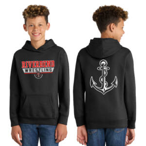 Riverbend Wrestling Youth Fan Favorite Fleece Hoodie-Black