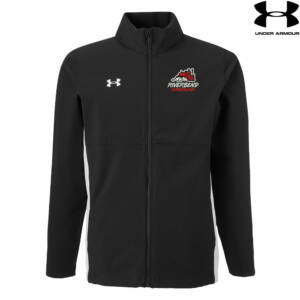Riverbend Wrestling Under Armour UA Rival Stretch Woven Men’s Full Zip – Black