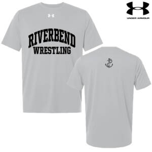 Riverbend Wrestling Under Armour TEAM VANISH short sleeve soft touch UA Tech Tee – ModGray