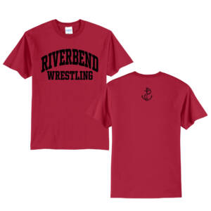 Riverbend Wrestling Unisex Short Sleeve Tee – Red