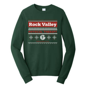 Rock Valley Holiday Unisex Fan Favorite Crew Sweatshirt – Forest