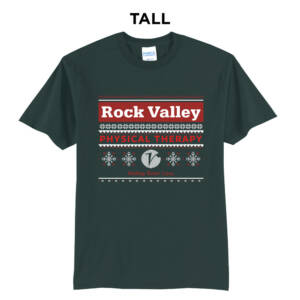 Rock Valley Holiday  Tall Core Blend short Sleeve T Shirts – DarkGreen