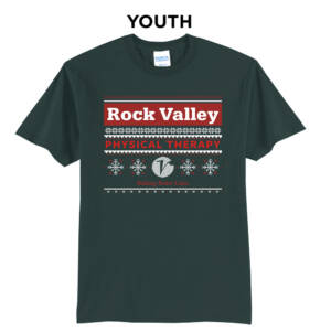 Rock Valley Holiday Youth Short Sleeve T Shirt – DarkGreen