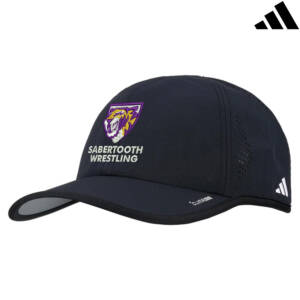 Sabertooth Wrestling Adidas Superlite 4 Team Cap BLACK