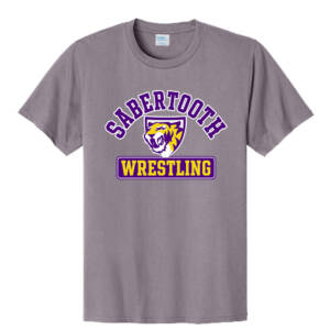 Sabertooth Wrestling Unisex CVC Short Sleeve Tee – SmokyAmethyst