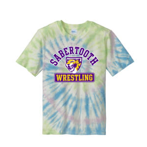 Sabertooth Wrestling Unisex Essential Tie Dye Tee – WatercolorSpiral
