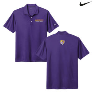 Sabertooth Wrestling Nike Dri FIT Micro Pique 2.0 Polo – CourtPurple