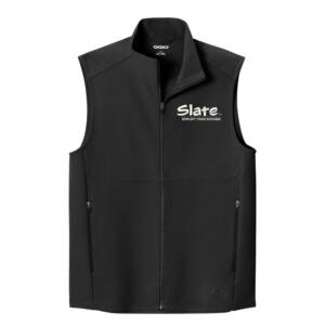 SLATE OGIO Men Kinetic Soft Shell Vest-Blacktop