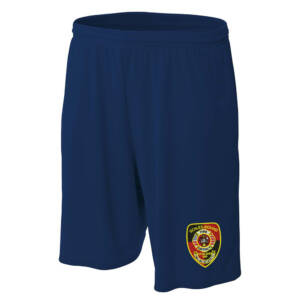 Scales Mound Fire A4 9″ Cooling performance shorts with side pockets-Navy