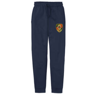 Scales Mound Fire Men Core Fleece Jogger-Navy