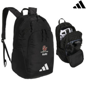 SH Wrestling adidas Defender 5 Backpack- BLACK