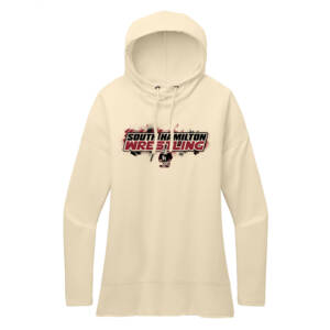 SH Wrestling District Women’s Featherweight French Terry Hoodie-Gardenia