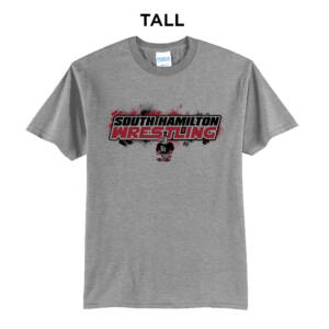 SH Wrestling Tall Short Sleeve Tee-Athletic Heather