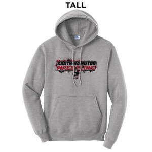 SH Wrestling Tall Fleece Hooded Sweatshirt-Athletic Heather