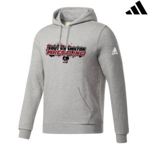 SH Wrestling Adidas Fleece Hooded Sweatshirt- MedGrey Heather