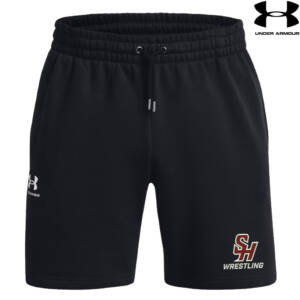 SH Wrestling Under Armour UA ICON 7.5″ Fleece Shorts-Black