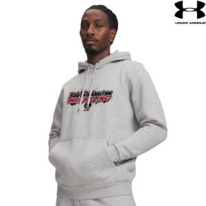 SH Wrestling Under Armour Men’s Team Icon Fleece Hoodie-Mod Grey