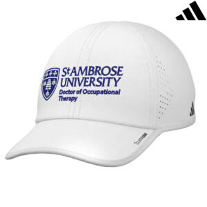 St Ambrose OT Adidas Superlite 4 Team Cap – WHITE