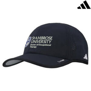 St Ambrose OT Adidas Superlite 4 Team Cap – BLACK