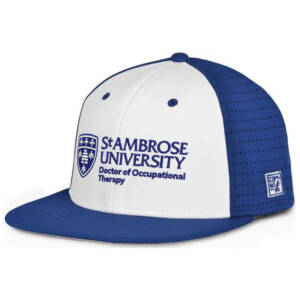 St Ambrose OT The Game Perforated GameChanger Cap L (7 3/8 7 5/8) – RoyalWhite