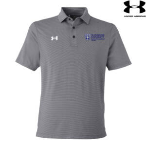 St Ambrose OT Under Armour DRIVE Team Stripe Premium Polo BLACK