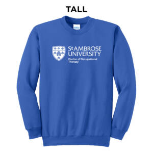 St Ambrose OT TALL Ultimate Crewneck Sweatshirts – royal