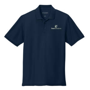 Total Solutions Port Authority Men Wearever Signature Pique Polo – River Blue Navy
