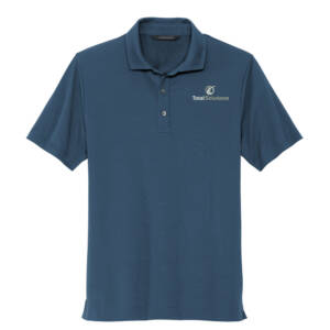 Total Solutions MERCER METTLE Men Stretch Jersey Polo – InsigniaBlue
