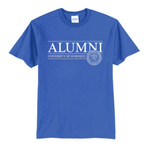 UD Alumni Unisex Short Sleeve T Shirt – Royal