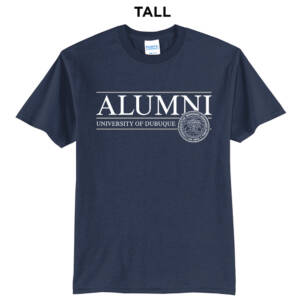 UD Alumni Tall Short Sleeve Tee-Navy