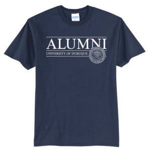 UD Alumni Unisex Short Sleeve T Shirt – Navy