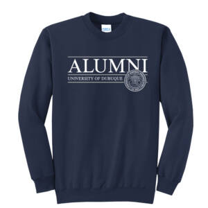 UD Alumni Unisex Core Fleece Crewneck Sweatshirt-Navy