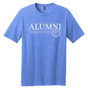 UD Alumni Unisex Premium Short Sleeve Tee-Heather Royal