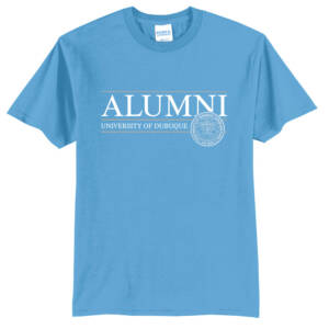 UD Alumni Unisex Short Sleeve Tee-Aquatic Blue