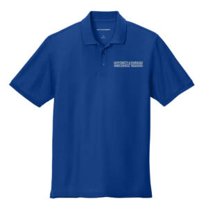UD Theological Seminary Port Authority Men Wearever Signature Pique Polo – True Royal