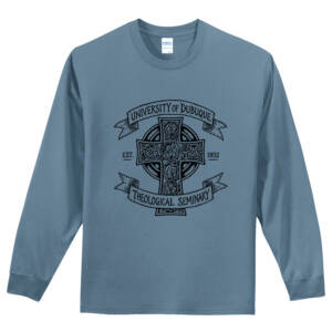 UD Theological Seminary Unisex Long Sleeve Essential T-Shirt-StoneWash Blue