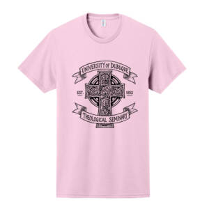 UD Theological Seminary Unisex Short Sleeve Tee-Classic Pink