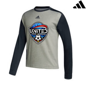 United Soccer adidas Men’s Team Issue Crew Black/Medium Grey Heather