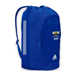 Wilton Women Wrestling Adidas Wrestling Gear Bag 24″X12″X11″ Royal