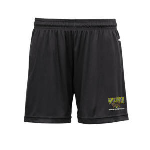 Wilton Women Wrestling Ladies Performance Short 5 inch- Black