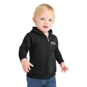 Zion Precious Cargo Infant Full Zip Hooded Sweatshirt – JetBlack