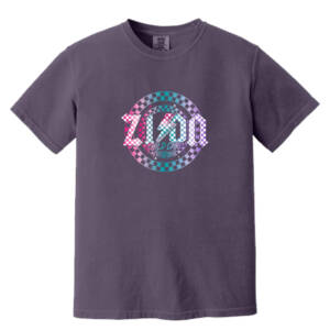 Zion Comfort Colors Unisex Pigment Dyed Short Sleeve Shirt – Wine
