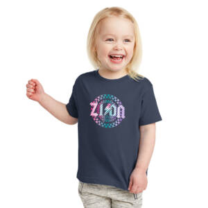 Zion Fine Jersey Toddler T Shirt – Navy